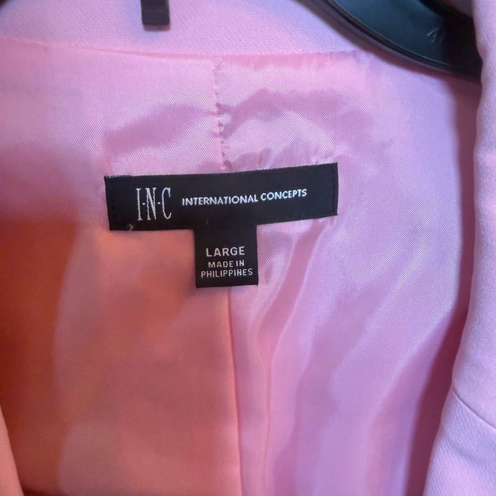 INC International Concepts Pink Blazer